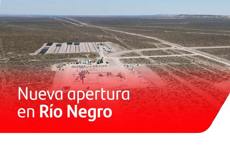 Seguimos acompañando a grandes proyectos en todo el país.. Apertura Rio Negro